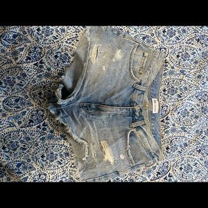 Zara denim shorts